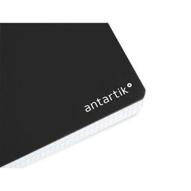 Cuaderno espiral liderpapel a4 micro antartik tapa dura 80h 100 gr cuadro 5mm sin bandas 4 taladros color negro