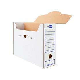 Caja archivo definitivo liderpapel ecouse carton 100% reciclado folio prolongado 388x275x116mm 325g/m2