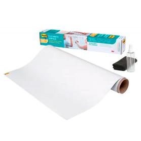 Pizarra blanca post-it super sticky flex rollo adhesivo removible 60,9x91,4 cm