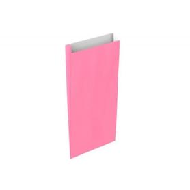 166079 - Sobre papel basika celulosa rosa con fuelle m 200x350x60 mm paquete de 25 unidades