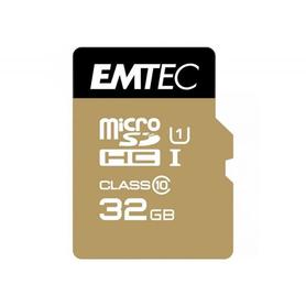 EMTEC E142269 - Memoria sd micro emtec class 10 gold con adaptador 32 gb