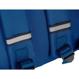 Cartera antartik mochila 2 asas y bolsillos exteriores azul 300x115x390 mm
