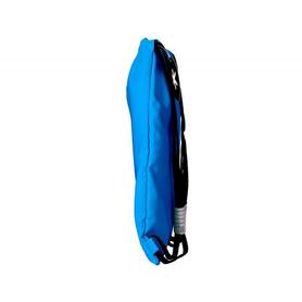 Saco plano antartik bolsillo interior con cremallera color azul 350x400 mm