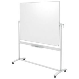 Pizarra blanca móvil Nano Clean Classic de Nobo, 1500 × 1200 mm - 1901031