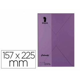 220711592 - Sobre rossler coloretti c5 color lila 157x225 mm pack de 5 unidades