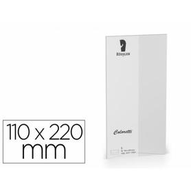 220702511 - Sobre rossler coloretti dl americano color gris claro 110x220 mm pack de 5 unidades