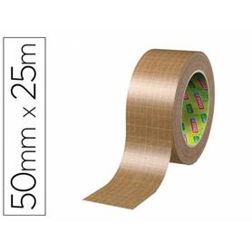56000-00000-00 - Cinta adhesiva tesa eco papel ultrafuerte color kraft 25 mt x 50 mm para embalaje