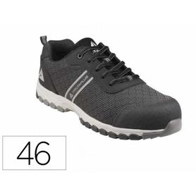 BOSTOSPNO46 - Zapato de seguridad deltaplus boston deportivo poliester con refuerzo tpu suela sellada negro talla 46