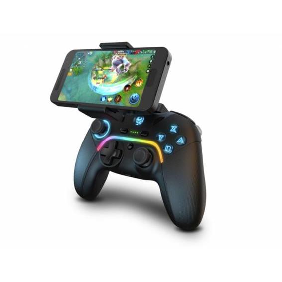 Mando para gamepad krom kayros inalmabrico iluminacion led pc/switch/android - NXKROMKAYROS