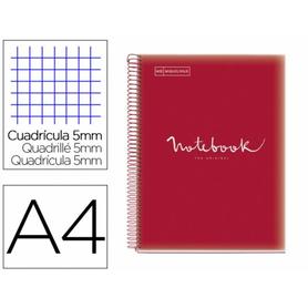 Cuaderno espiral miquelrius notebook 1 emotions tapa polipropileno din a4 microperforado 80 hojas - MR46060