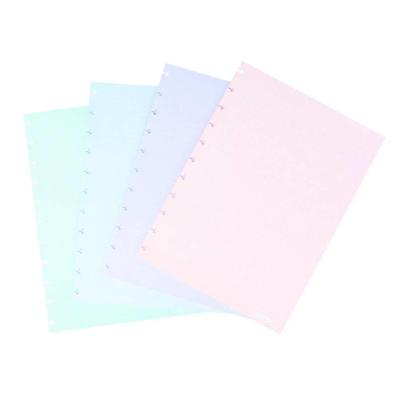 Recambio cuaderno inteligente candy colors grande 90 gr rayado blanco - CIRG4034