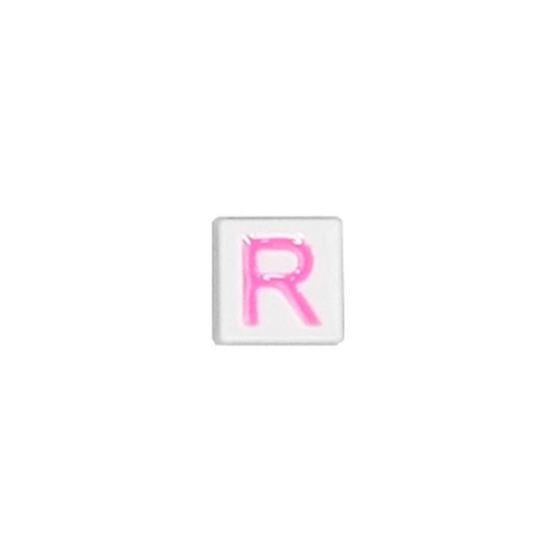 Quinci likeu cuaderno inteligente letra r love pastel pink - CIPF0117
