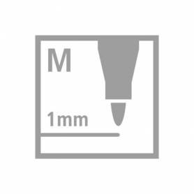 Rotulador stabilo acuarelable pen 68 bermellon 1 mm