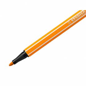 Rotulador stabilo acuarelable pen 68 naranja 1 mm