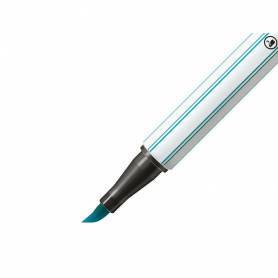 Rotulador stabilo acuarelable pen 68 brush punta pincel estuche de 12 unidades colores surtidos