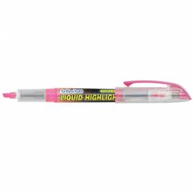 Rotulador artline fluorescente ek-640 rosa punta biselada