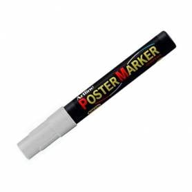 Rotulador artline poster marker epp-4-pla met punta redonda 2 mm color metalizado plata