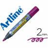 Rotulador artline pizarra ek-517 violeta -punta redonda 2 mm -tinta de bajo olor