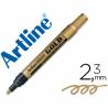 Rotulador artline marcador permanente tinta metalica ek-900 oro -punta redonda 2.3 mm
