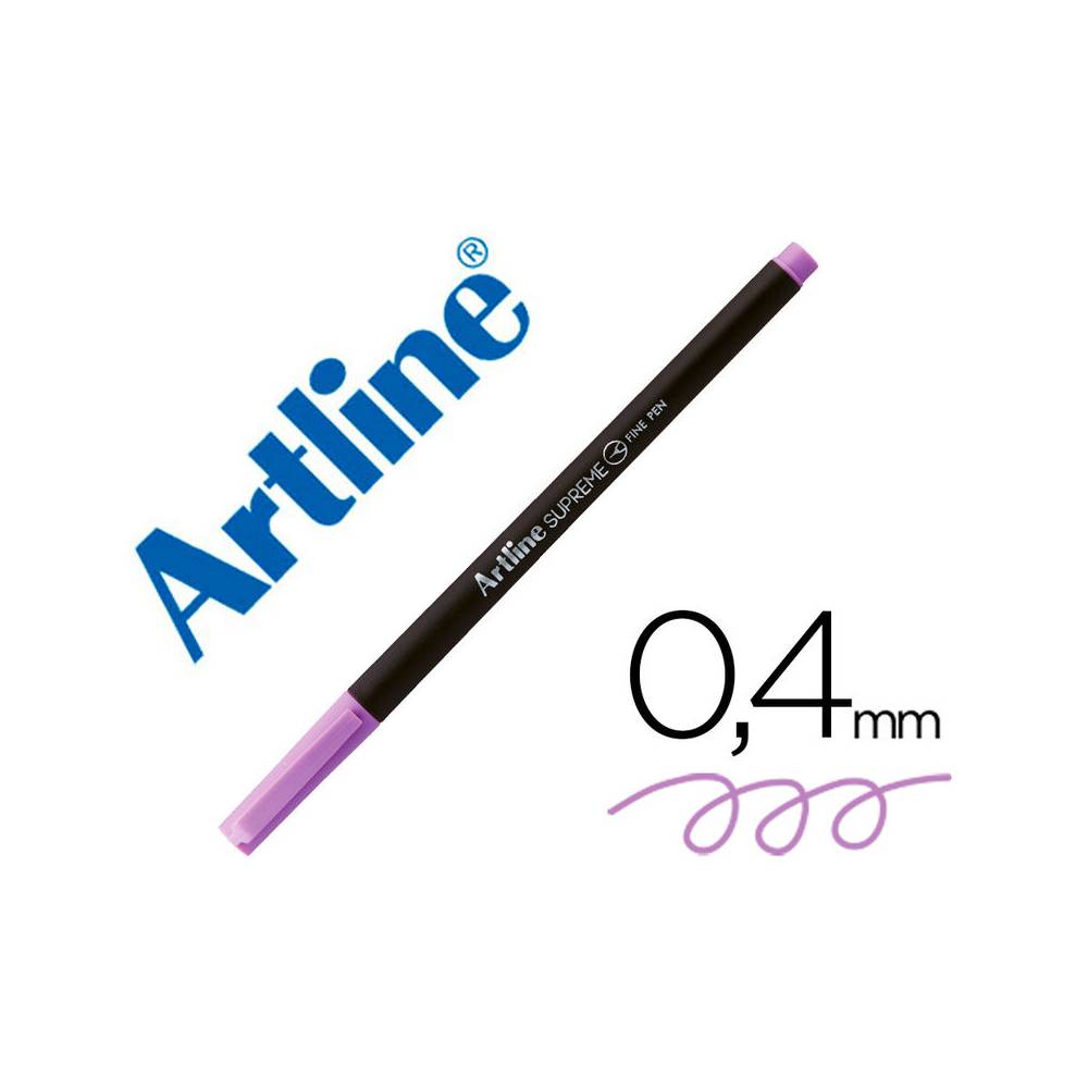 Rotulador artline supreme epfs200 fine liner punta de fibra purpura claro 0,4 mm