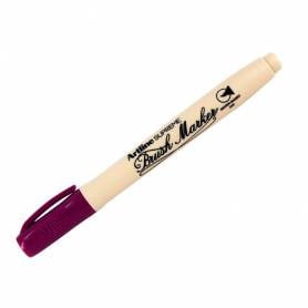 Rotulador artline supreme brush epfs pintura base de agua punta tipo pincel trazo fino magenta