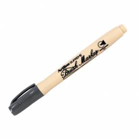 Rotulador artline supreme brush epfs pintura base de agua punta tipo pincel trazo fino gris