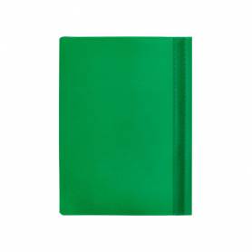 Carpeta dossier fastener plastico q-connect din a4 verde