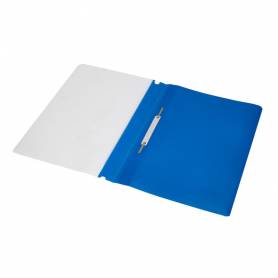 Carpeta dossier fastener plastico q-connect din a4 azul