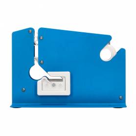 Maquina cierra bolsa q-connect metalica pintada color azul