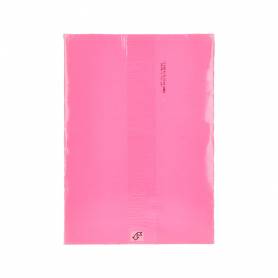 Papel color q-connect din a4 80gr rosa neon paquete de 500 hojas