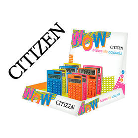 Expositor citizen sobremesa carton gama wow 4 cdc-80 y 3 cpc-112 + 1 cpc-112 sin cargo