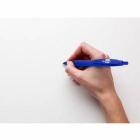 Boligrafo liderpapel soft touch retractil 1,0 mm tinta azul