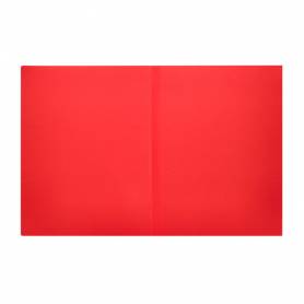 Subcarpeta liderpapel din a4 rojo intenso 180g/m2