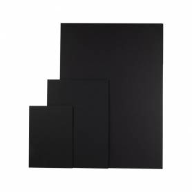 Carton pluma liderpapel negro doble cara 50x70 cm espesor 5 mm