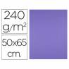 Cartulina liderpapel 50x65 cm 240g/m2 purpura paquete de 25 unidades - CX95