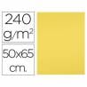 Cartulina liderpapel 50x65 cm 240g/m2 amarillo limon - CX03