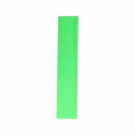 Papel crespon liderpapel 50 cm x 2,5 m 34g/m2 verde fluorescente