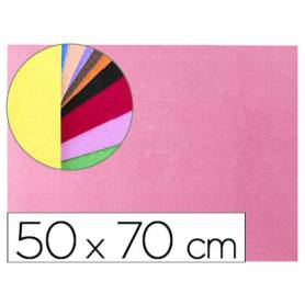 Goma eva liderpapel 50x70cm 60g/m2 espesor 2mm textura toalla rosa