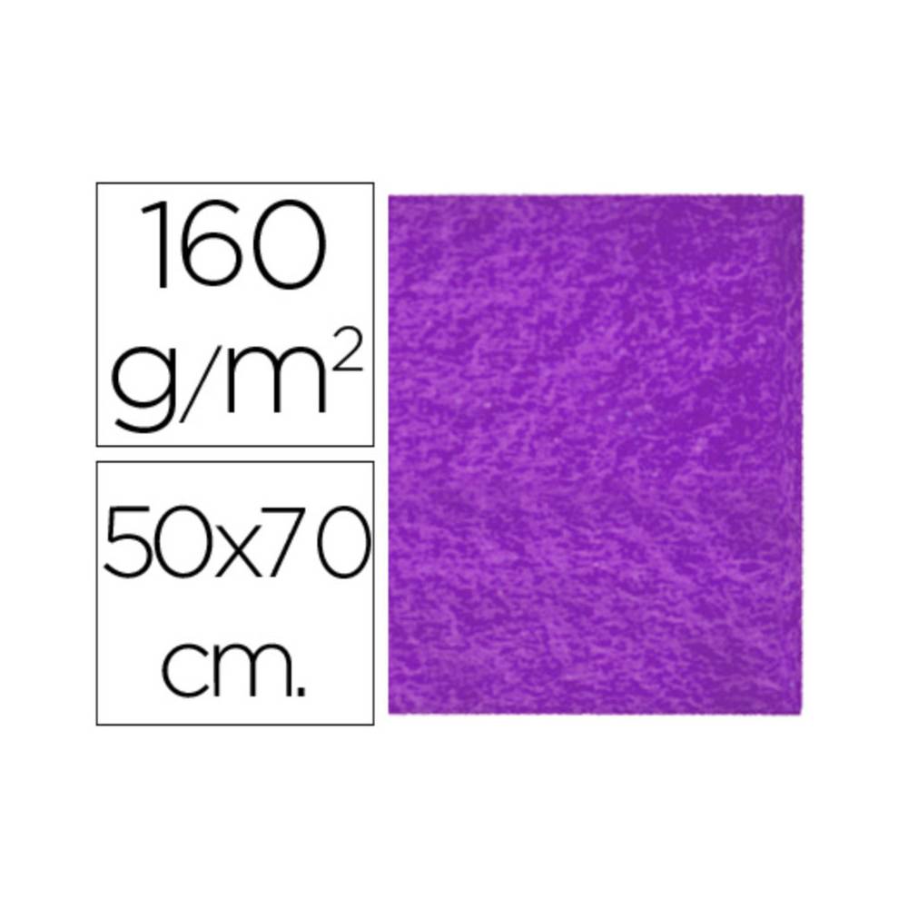 Fieltro liderpapel 50x70cm violeta 160g/m2