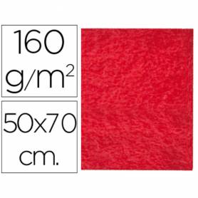 Fieltro liderpapel 50x70cm rojo 160g/m2