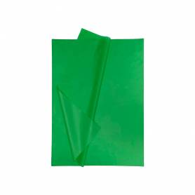 Papel seda liderpapel 52x76cm 18g/m2 bolsa de 5 hojas verde