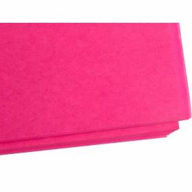 Papel seda liderpapel rosa fuerte 52x76 cm 18 gr -paquete de 25 hojas
