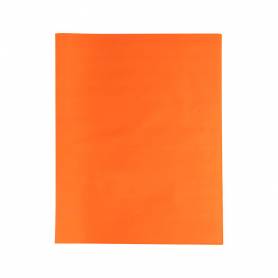 Papel seda liderpapel naranja 52x76 cm 18 gr -paquete de 25 hojas