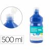 Tempera liquida liderpapel escolar 500 ml azul marino - TP13