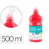 Tempera liquida liderpapel escolar 500 ml rojo escarlata - TP10