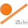 Papel kraft liderpapel naranja fuerte rollo 25x1 mt - PK71
