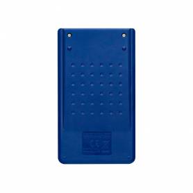 Calculadora liderpapel bolsillo xf09 8 digitos solar y pilas color azul 115x65x8 mm