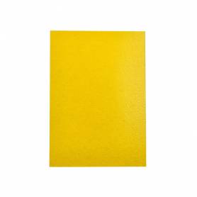 Tapa encuadernacion liderpapel carton a4 0,9mm amarillo fluor paquete de 50 unidades