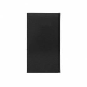 Agenda encuadernada liderpapel creta 8x15 cm 2024 semana vista color negro papel 70 gr - 