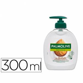 Jabon liquido lavamanos palmolive crema leche de almendra bote de 300 ml - 36238